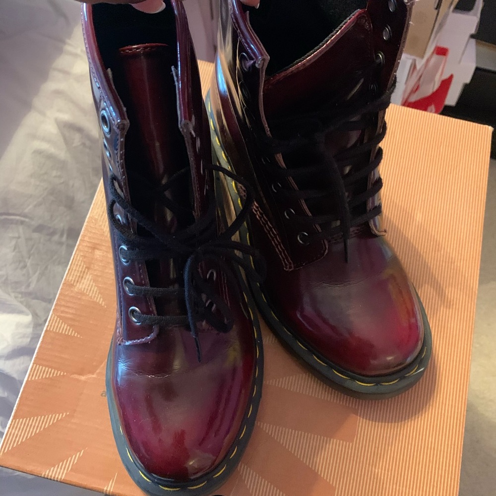 Burgundy Boots